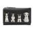 Mala Leather Lompakko Sitting Dogs