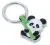 Troika Bamboo Panda Avaimenperä