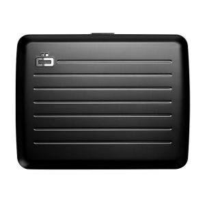 Ögon Designs Alumiinilompakko Smart Case Large Musta