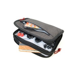 Troika Business Tech Pouch - Monikäyttöinen Elektroniikkalaukku Kaapeli- ja Tarvikepussi