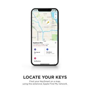 KeySmart iPro – Paikannin Avaimenperä Apple Find My -Sovelluksella