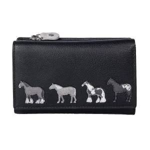 Mala Leather Lompakko – Hevoset