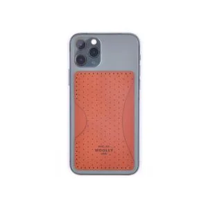 Woolly Made Kännykkäkotelo Stick-On Phone Rei'itetty Nahka