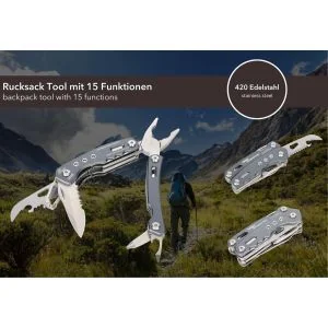 Troika Rucksack Tool – 15-in-1 monityökalu